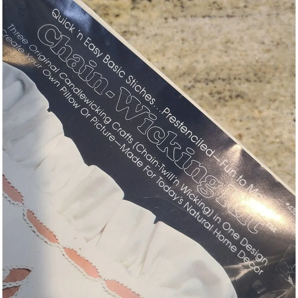 Valiant Crafts Chain Wicking Pillow Kit-#4302 Mallard New 14” X 14”